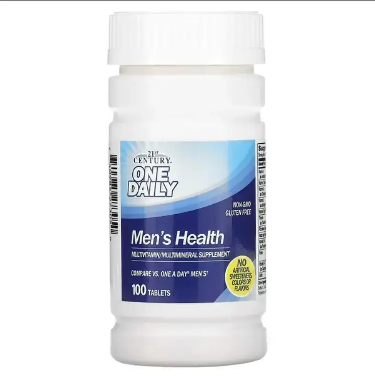 Вітамінний комплекс для чоловіків (One Daily Men's Health),21st Century, 100 шт